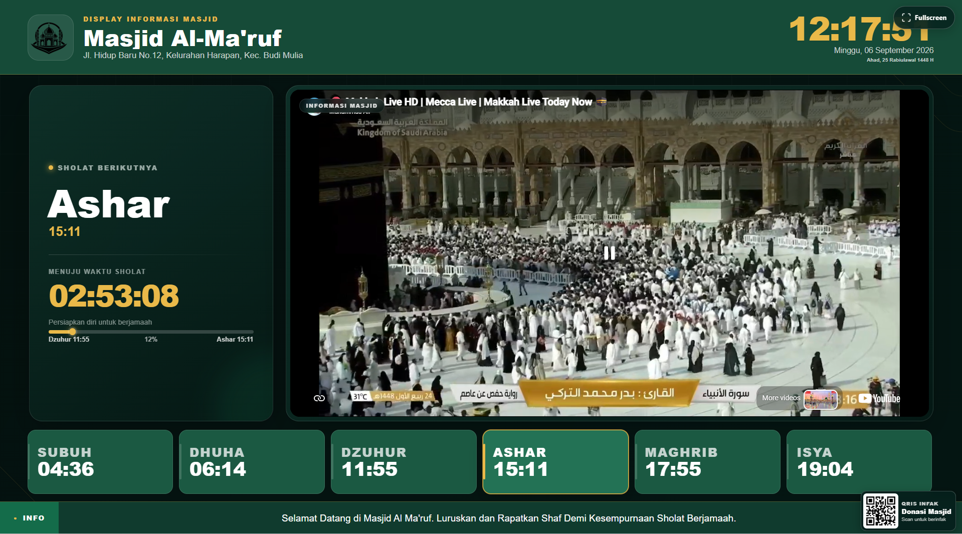 Live Youtube